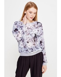 Женский серый свитер с круглым вырезом от Top Secret