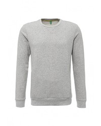 Мужской серый свитер с круглым вырезом от United Colors of Benetton