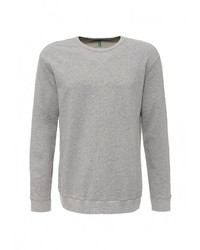 Мужской серый свитер с круглым вырезом от United Colors of Benetton