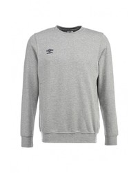 Мужской серый свитер с круглым вырезом