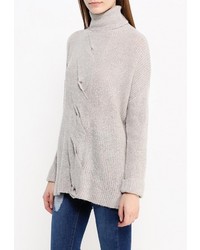 Женский серый свитер с круглым вырезом от Wallis