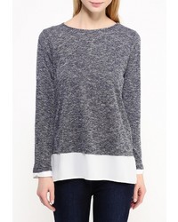 Женский серый свитер с круглым вырезом от Wallis