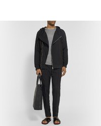 Мужской серый свитер с круглым вырезом от Balenciaga