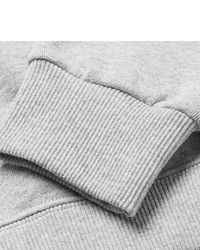 Мужской серый свитер с круглым вырезом от Saint Laurent