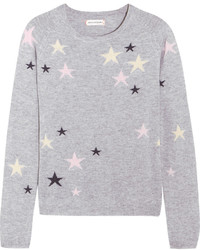 Серый свитер со звездами
