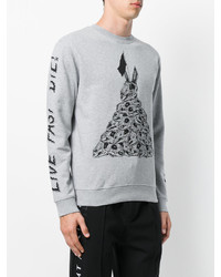 Мужской серый свитер от McQ