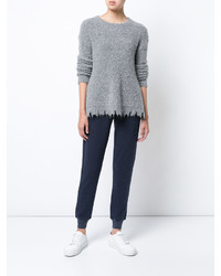 Женский серый свитер от ATM Anthony Thomas Melillo