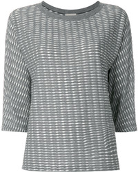 Женский серый свитер от Armani Collezioni