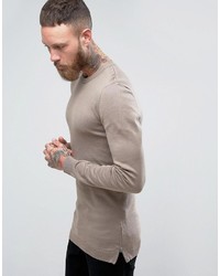 Мужской серый свитер от Asos