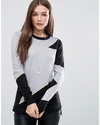 Женский серый свитер от Blank NYC