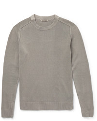 Мужской серый свитер от Bottega Veneta