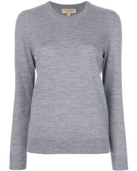 Женский серый свитер от Burberry