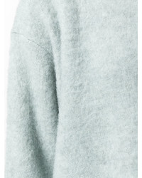 Женский серый свитер от MM6 MAISON MARGIELA
