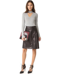 Женский серый свитер от Milly