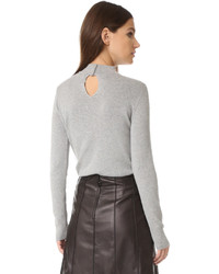 Женский серый свитер от Milly