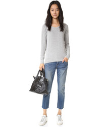 Женский серый свитер от Chaser