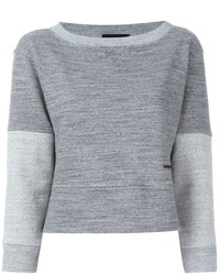 Женский серый свитер от Dsquared2