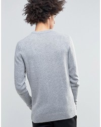 Мужской серый свитер от Weekday