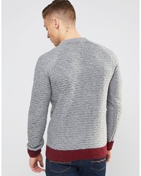 Мужской серый свитер от Bellfield