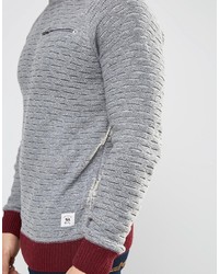 Мужской серый свитер от Bellfield