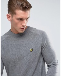 Мужской серый свитер от Lyle & Scott
