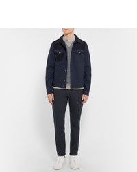 Мужской серый свитер от Richard James