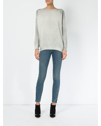 Женский серый свитер от Avant Toi