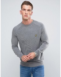 Мужской серый свитер от Lyle & Scott