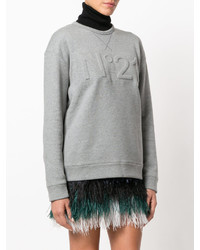 Женский серый свитер от No.21