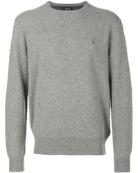 Мужской серый свитер от Polo Ralph Lauren