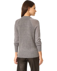 Женский серый свитер от DKNY