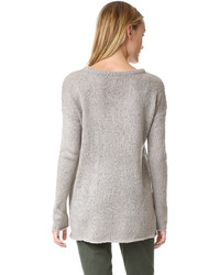 Женский серый свитер от BB Dakota