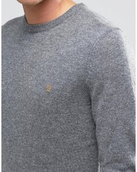 Мужской серый свитер от Farah