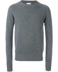 Мужской серый свитер от Tomas Maier