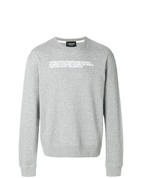 Мужской серый свитшот с вышивкой от Calvin Klein 205W39nyc