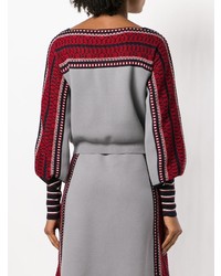 Женский серый свитшот с принтом от Temperley London