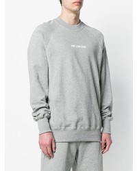 Мужской серый свитшот с принтом от Aimé Leon Dore