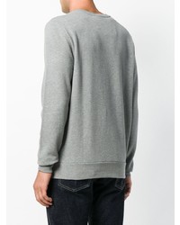 Мужской серый свитшот с принтом от CK Calvin Klein