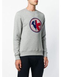 Мужской серый свитшот с принтом от Rossignol
