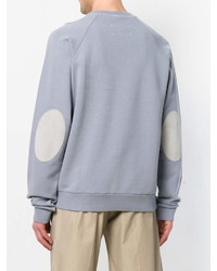 Мужской серый свитшот от Maison Margiela