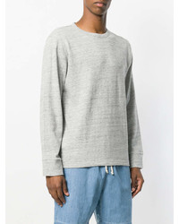 Мужской серый свитшот от Universal Works