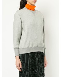 Женский серый свитшот от Facetasm