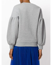 Женский серый свитшот от MSGM