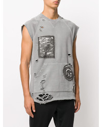 Мужской серый свитшот от Hudson