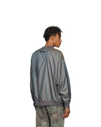 Мужской серый свитшот от Fear Of God