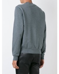 Мужской серый свитшот от Versace