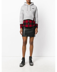 Женский серый свитшот от Dsquared2