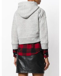 Женский серый свитшот от Dsquared2