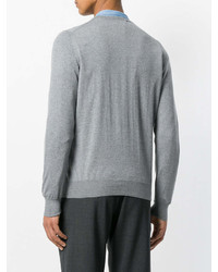 Мужской серый свитшот от Tagliatore