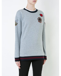 Женский серый свитшот от The Upside